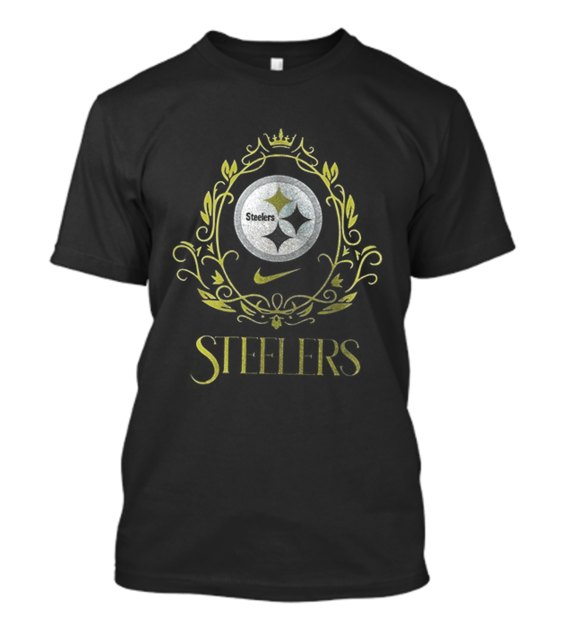 Pittsburgh Steelers Bridgerton Social Club Spilling The Tea Bee Nike T-Shirt