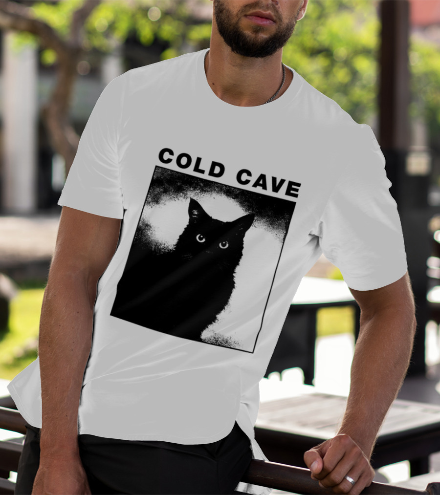 COLD CAVE Cat In Shadow T-Shirt