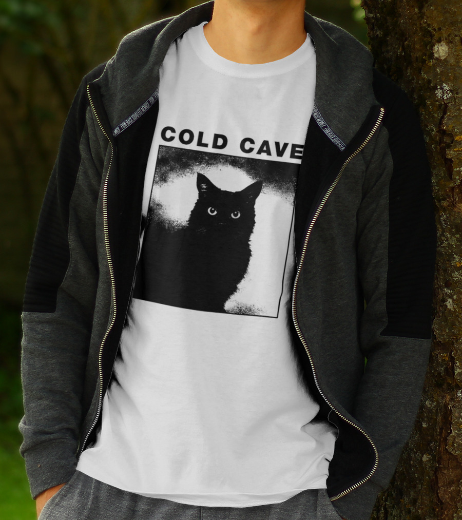 COLD CAVE Cat In Shadow T-Shirt