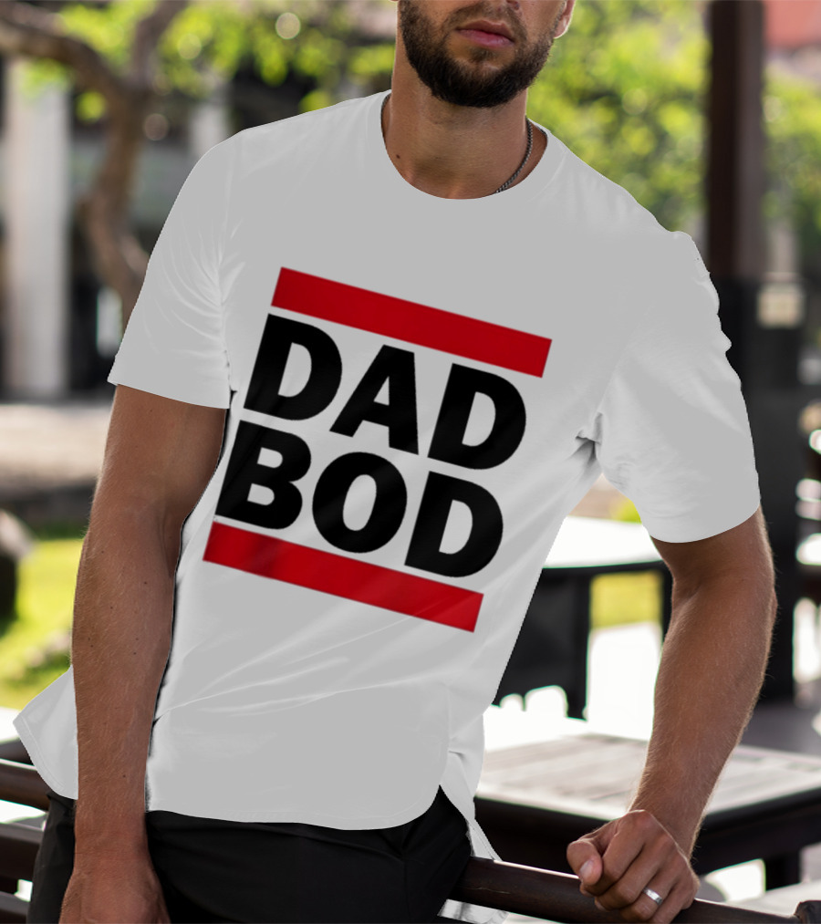 Dad Bod Red Stripes T-Shirt