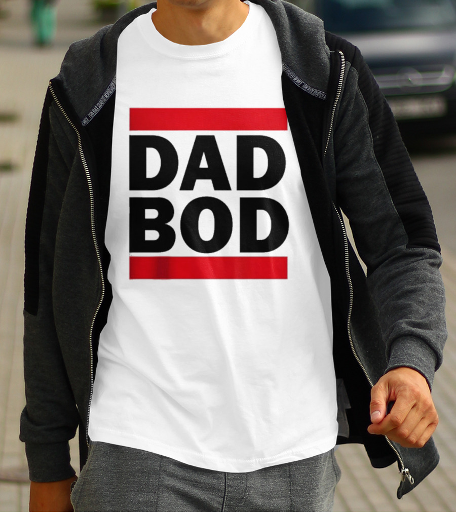 Dad Bod Red Stripes T-Shirt