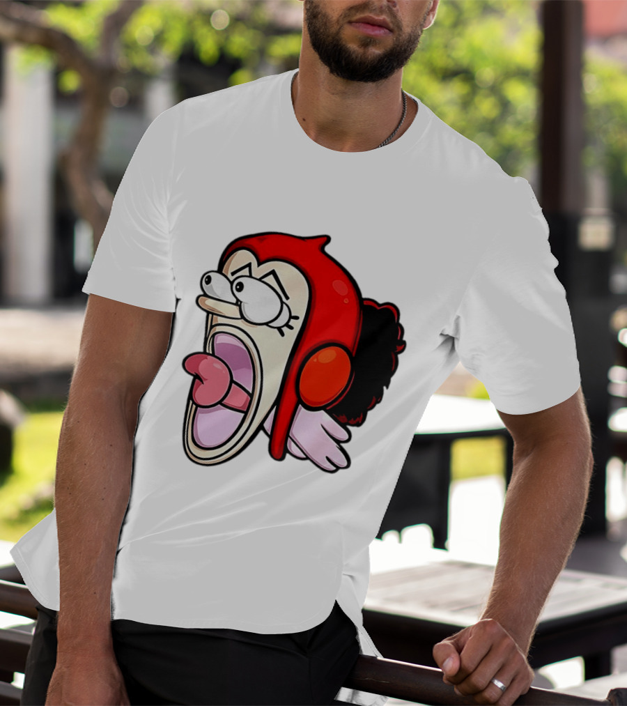 Usopp Sogeking Shout Expression Digital Drawing T-Shirt