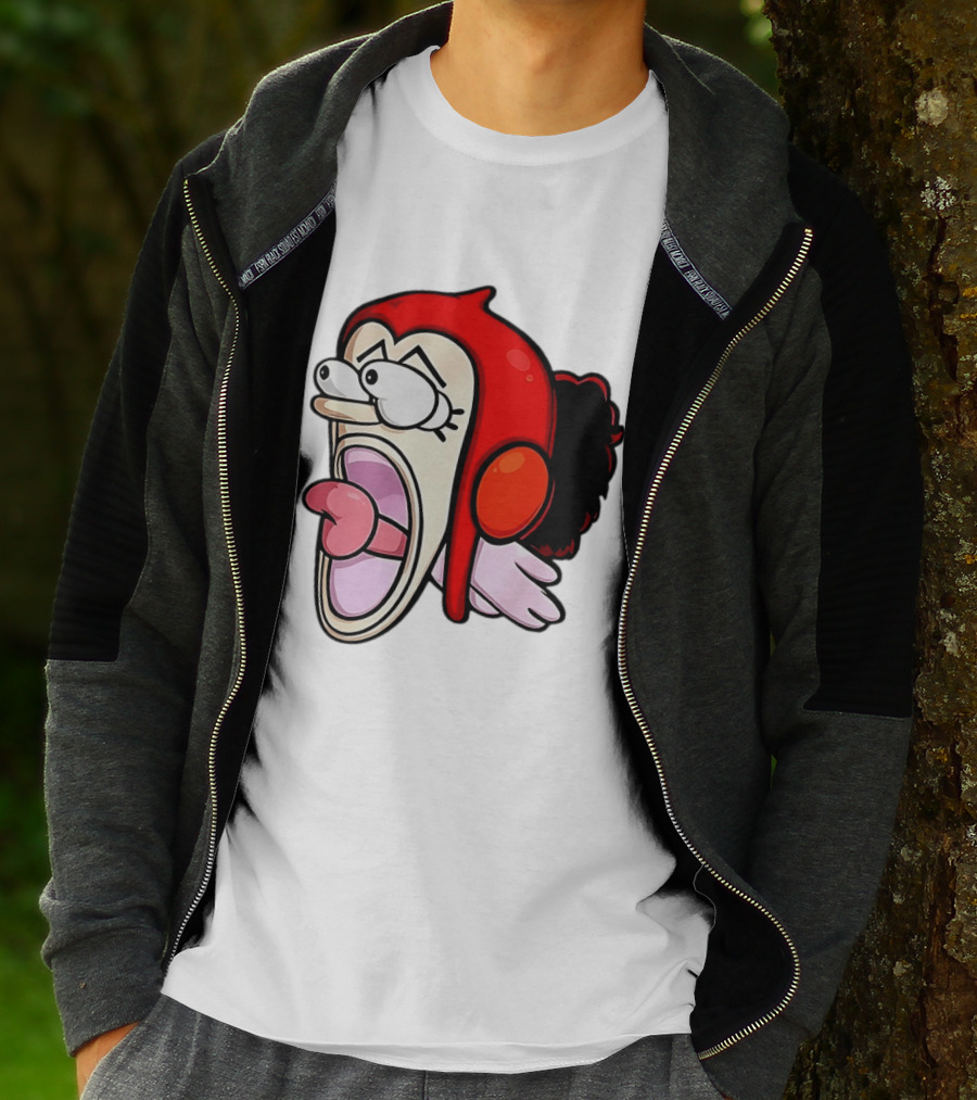 Usopp Sogeking Shout Expression Digital Drawing T-Shirt