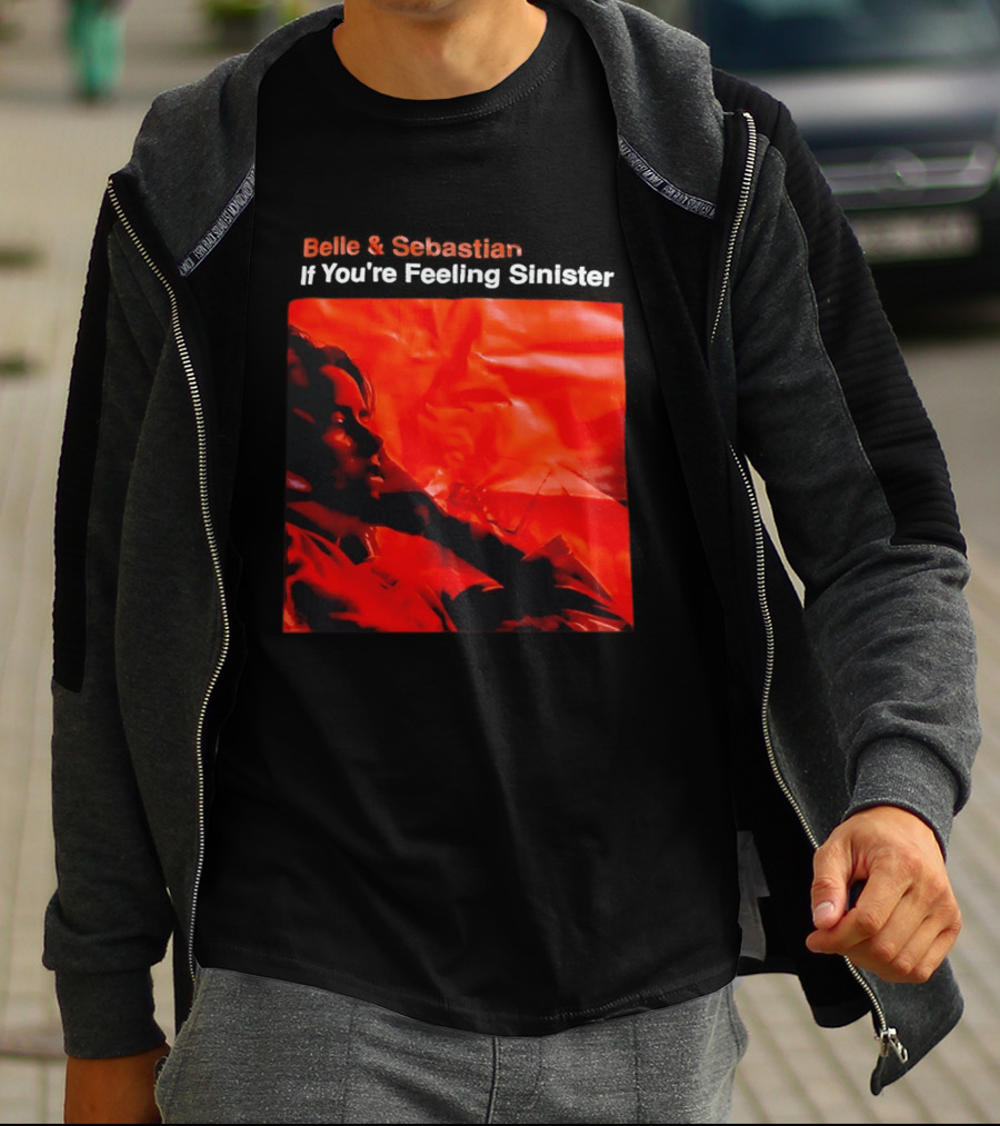 Belle And Sebastian If You're Feeling Sinister Album Art Red T-Shirt