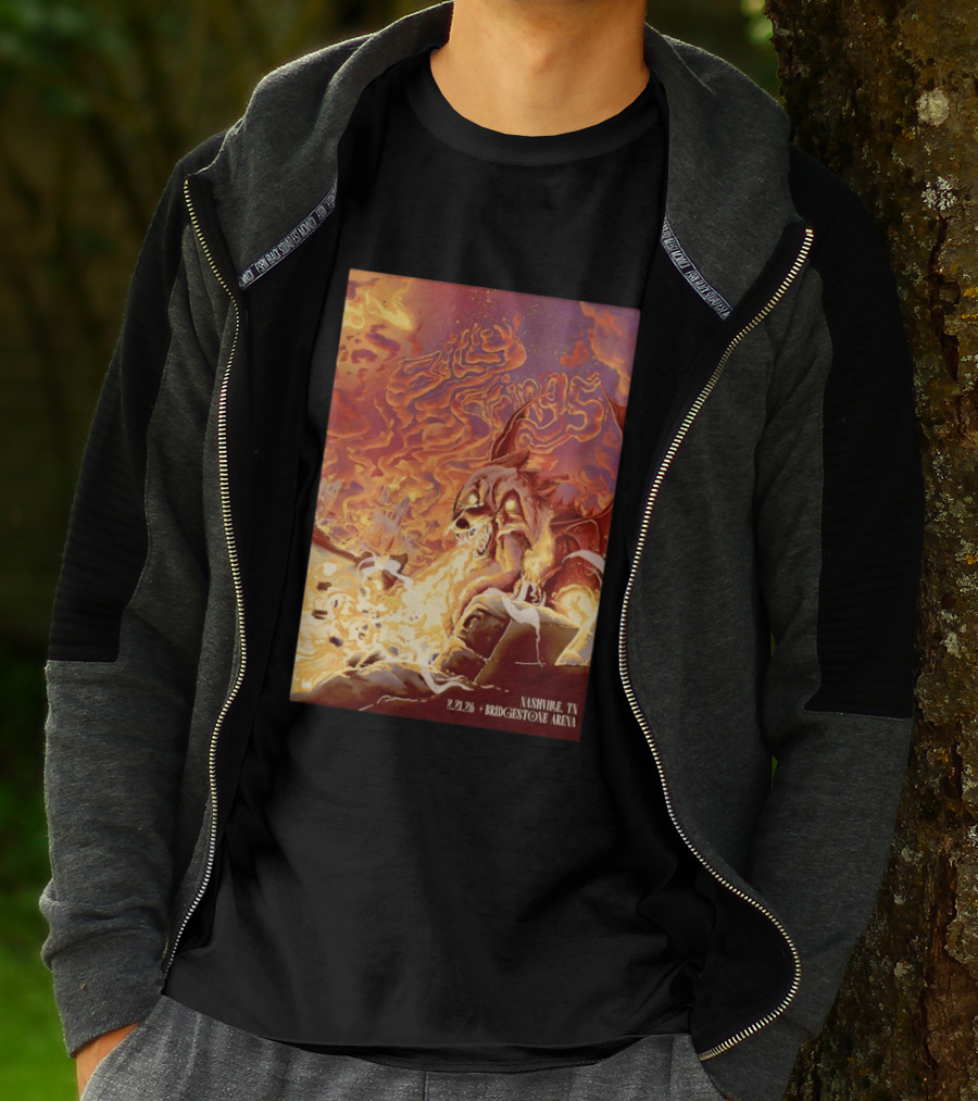 Billy Strings 2.21.26 Bridgestone Arena Nashville TN T-Shirt