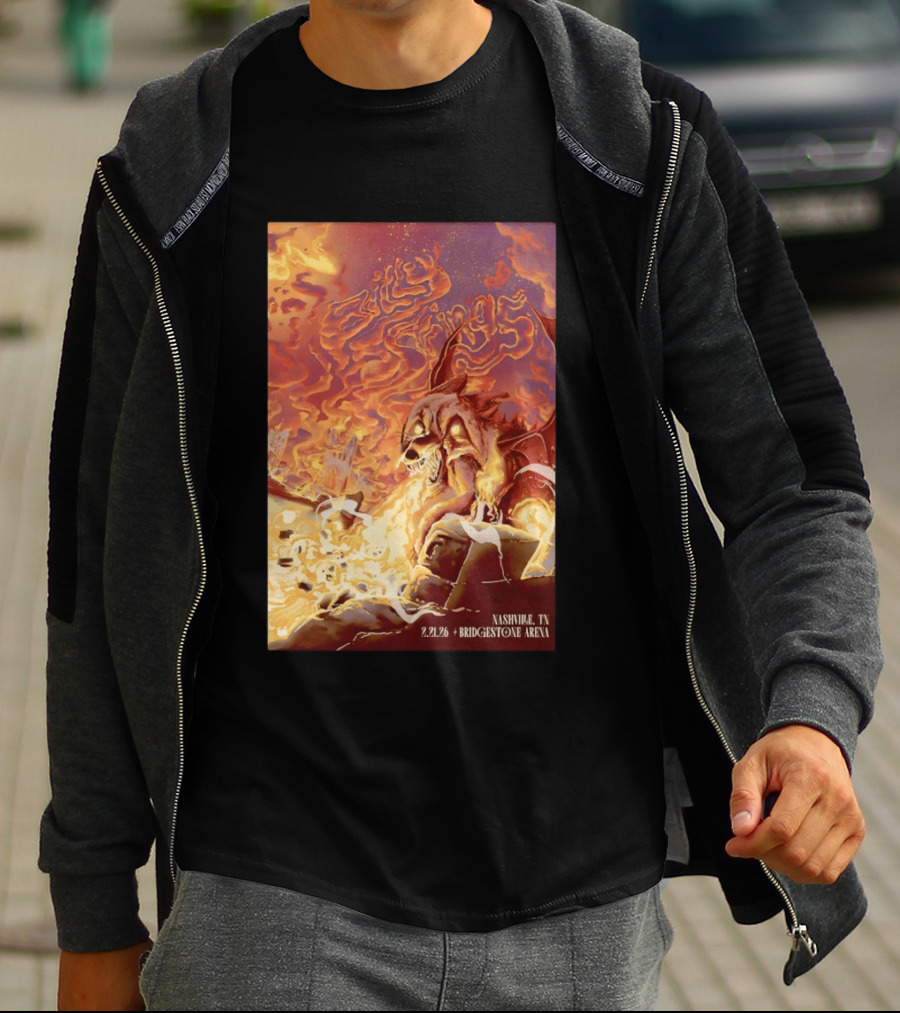 Billy Strings 2.21.26 Bridgestone Arena Nashville TN T-Shirt