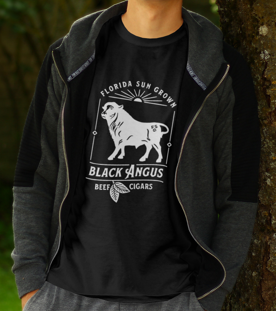 Florida Sun Grown Black Angus Beef Cigars FSG T-Shirt