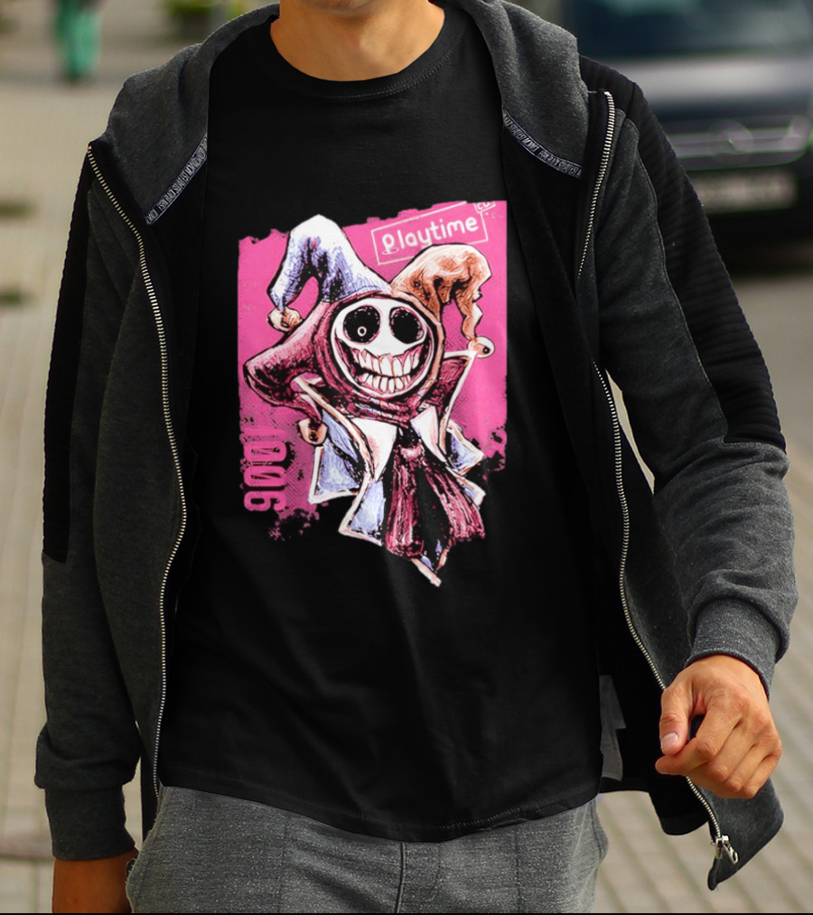 Jack Skellington 1006 Broken Things Playtime Joker Costume T-Shirt