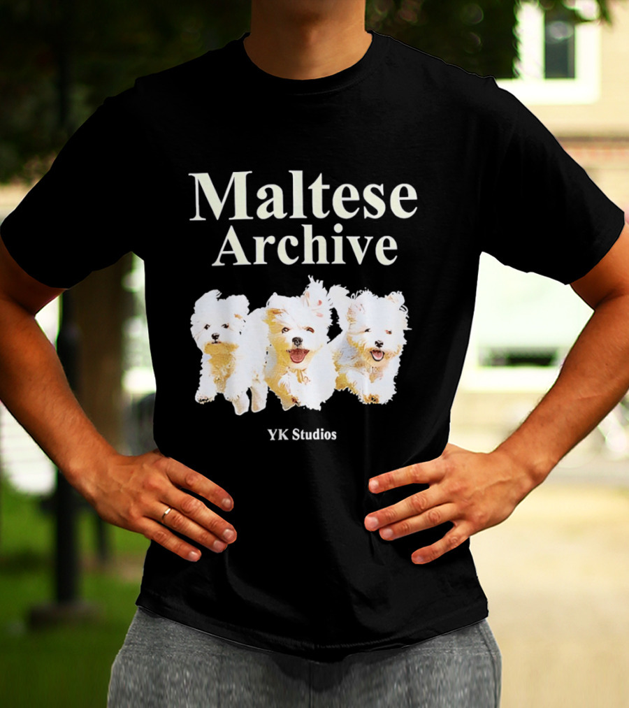 Maltese Archive YK Studios Playful Trio T-Shirt