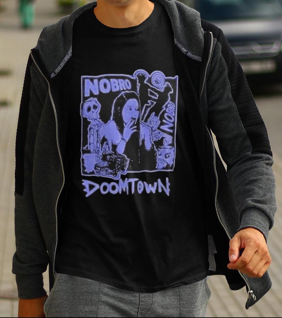 Nobro US Co Headlining Tour 2026 Baltimore Nevermore Hall February 20 Doom Town T-Shirt