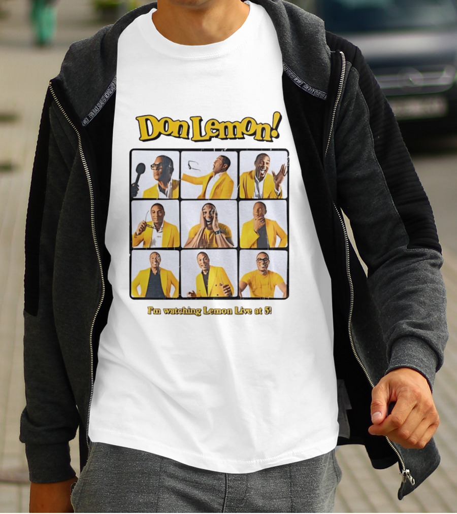Don Lemon I'm Ing Lemon Live At 5 Yellow Jacket Expressions T-Shirt