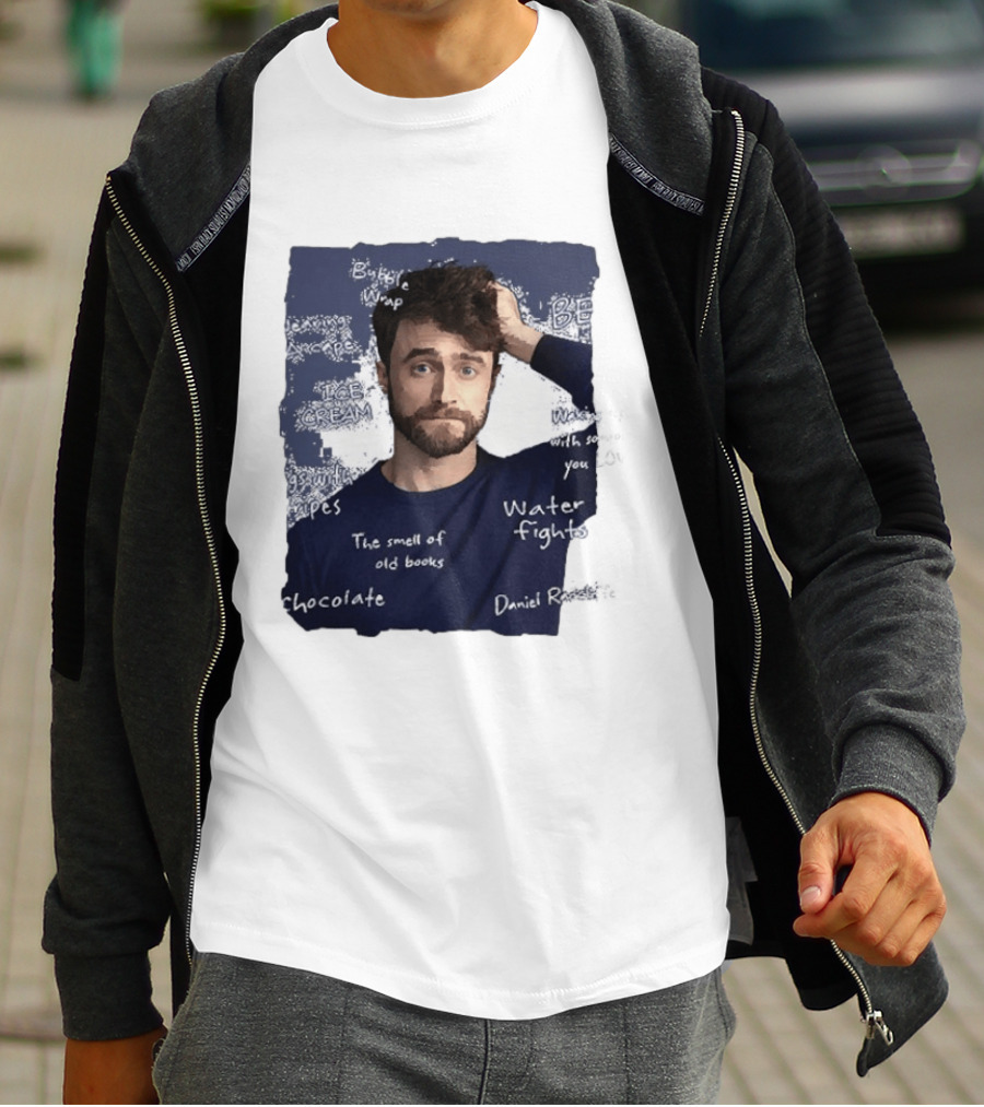 Bubble Wrap Beside Water Fights Ice Cream Chocolate The Smell Of Old Books Daniel T-Shirt