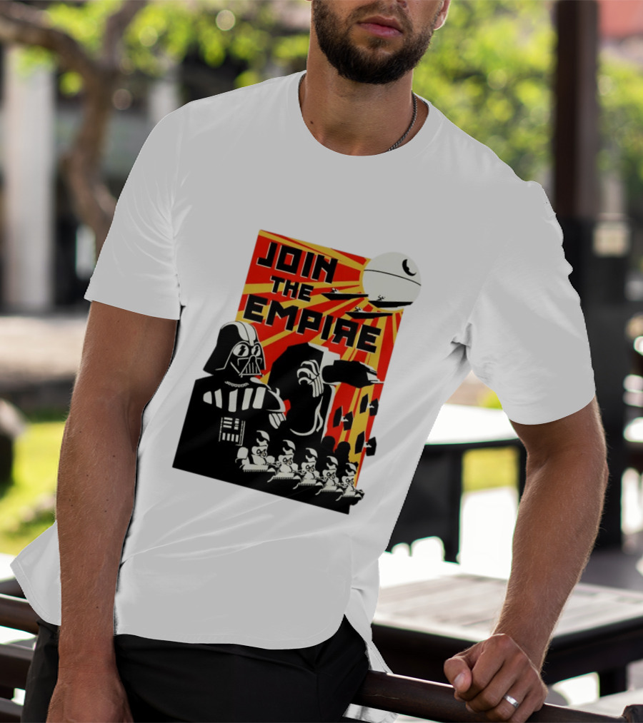 Join The Empire Propaganda Galactic Battle Recruitment T-Shirt