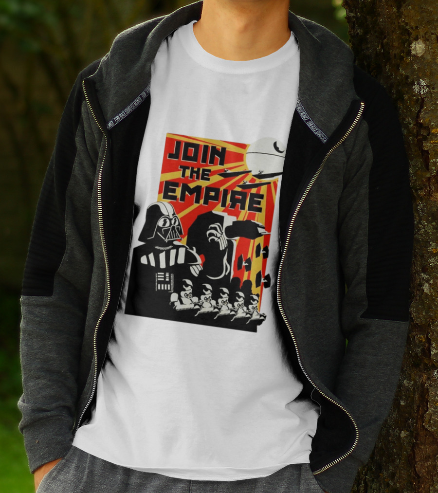 Join The Empire Propaganda Galactic Battle Recruitment T-Shirt