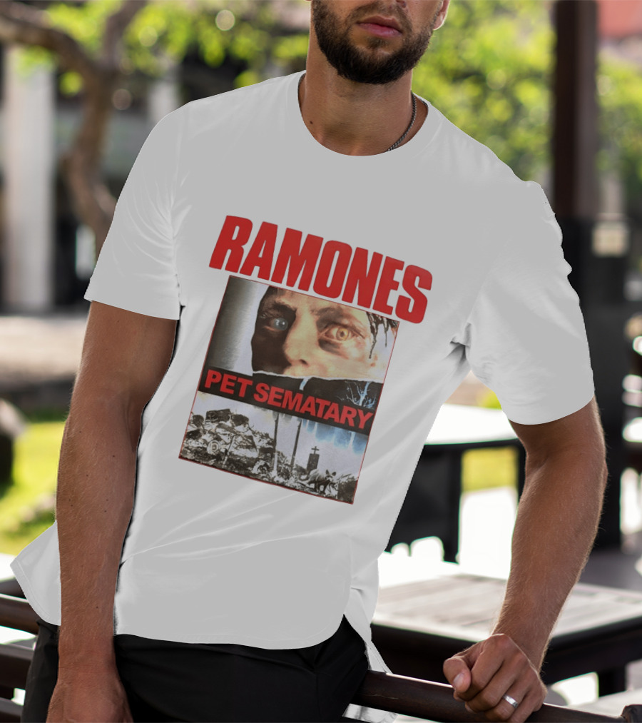 Ramones Pet Sematary Horror Movie T-Shirt
