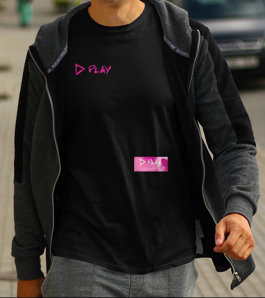 Ed Sheeran Loop Tour 2026 Play Pink T-Shirt