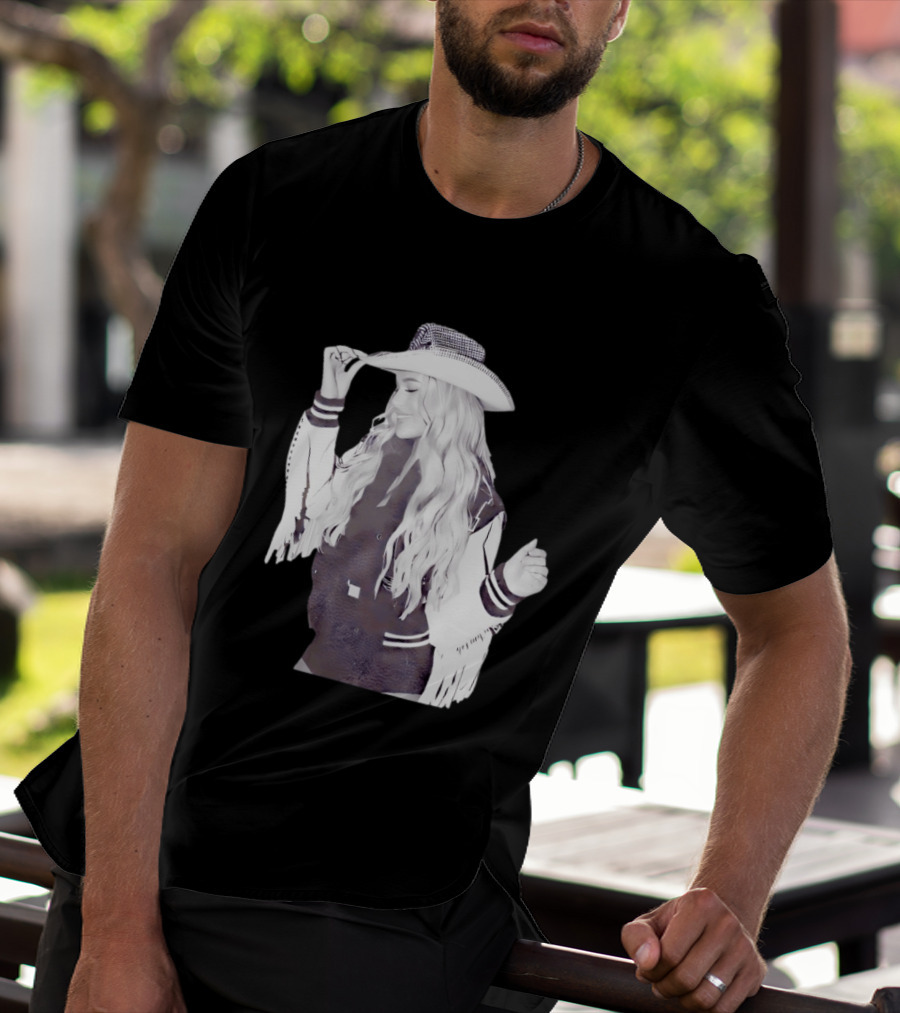 Megan Moroney Cloud 9 Tour 2026 Fringed Cowboy Hat And Jacket T-Shirt