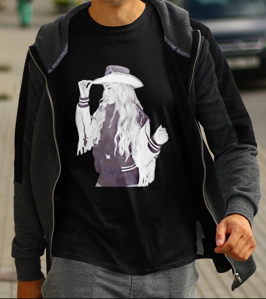 Megan Moroney Cloud 9 Tour 2026 Fringed Cowboy Hat And Jacket T-Shirt