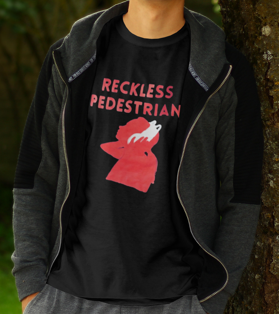 Reckless Pedestrian Bold Red T-Shirt