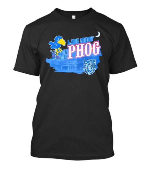 Late Night In The Phog Kansas Jayhawks Since 1912 Basketball Tradition T-Shirt