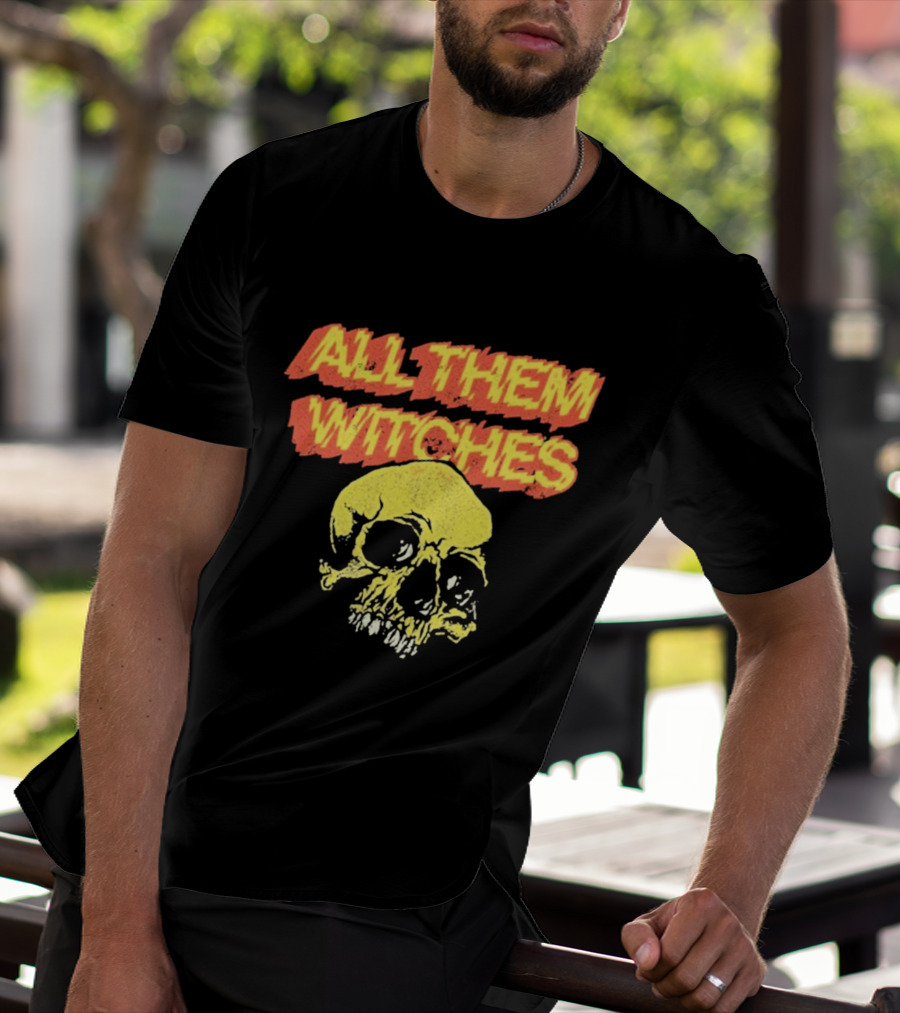 All Them Witches Skull Punk Bold Graphic 2026 T-Shirt