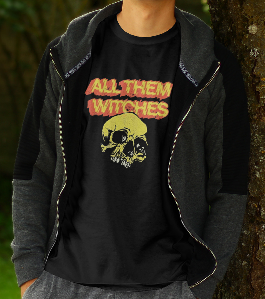 All Them Witches Skull Punk Bold Graphic 2026 T-Shirt