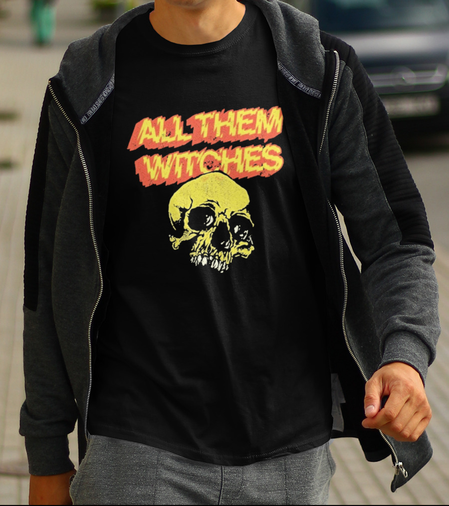 All Them Witches Skull Punk Bold Graphic 2026 T-Shirt