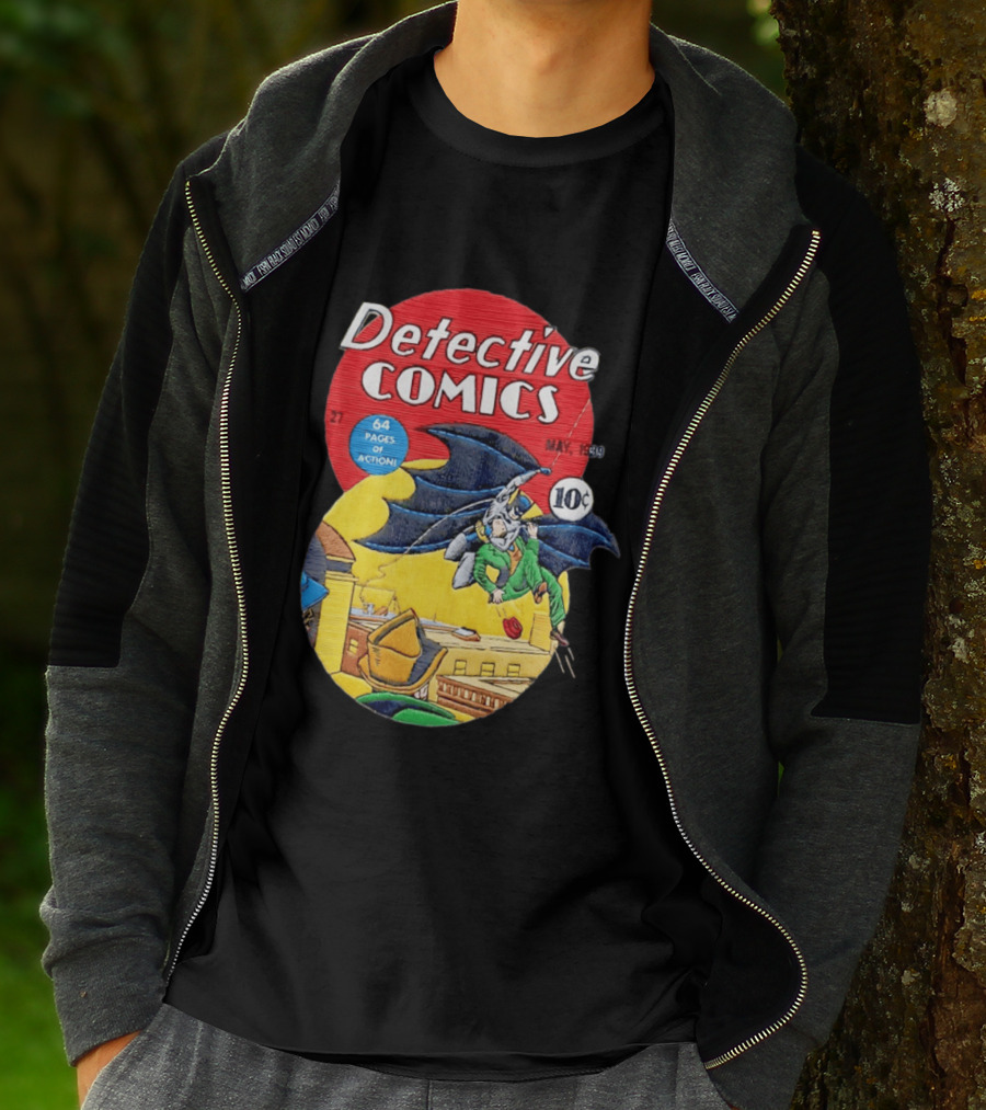 Detective Comics 27 May 1939 Batman 64 Pages Of Action T-Shirt