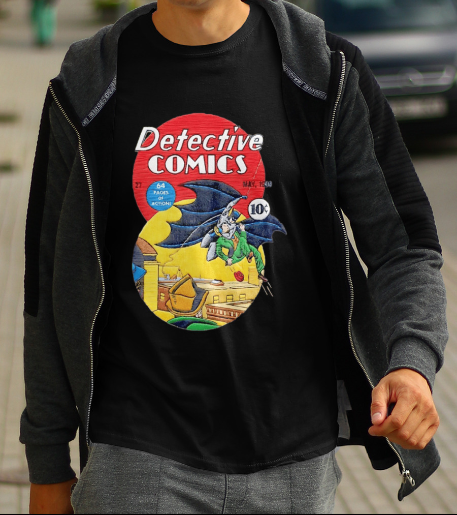 Detective Comics 27 May 1939 Batman 64 Pages Of Action T-Shirt