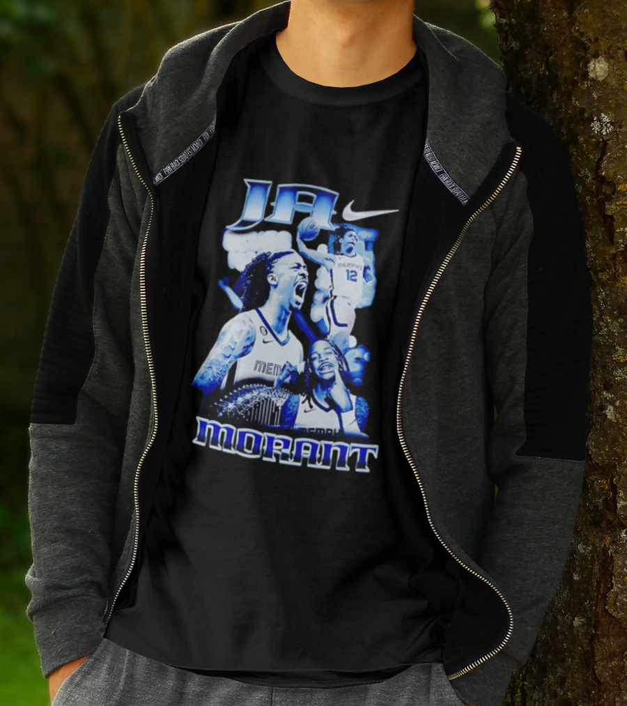 Ja Morant Memphis NBA All Star Highlights Nike Grizzlies T-Shirt
