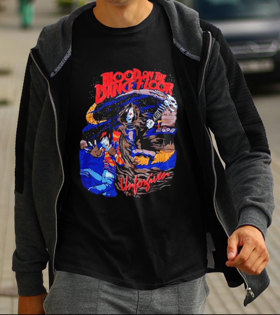 Blood On The Dance Floor Unforgiven Halloween Horror Comic T-Shirt