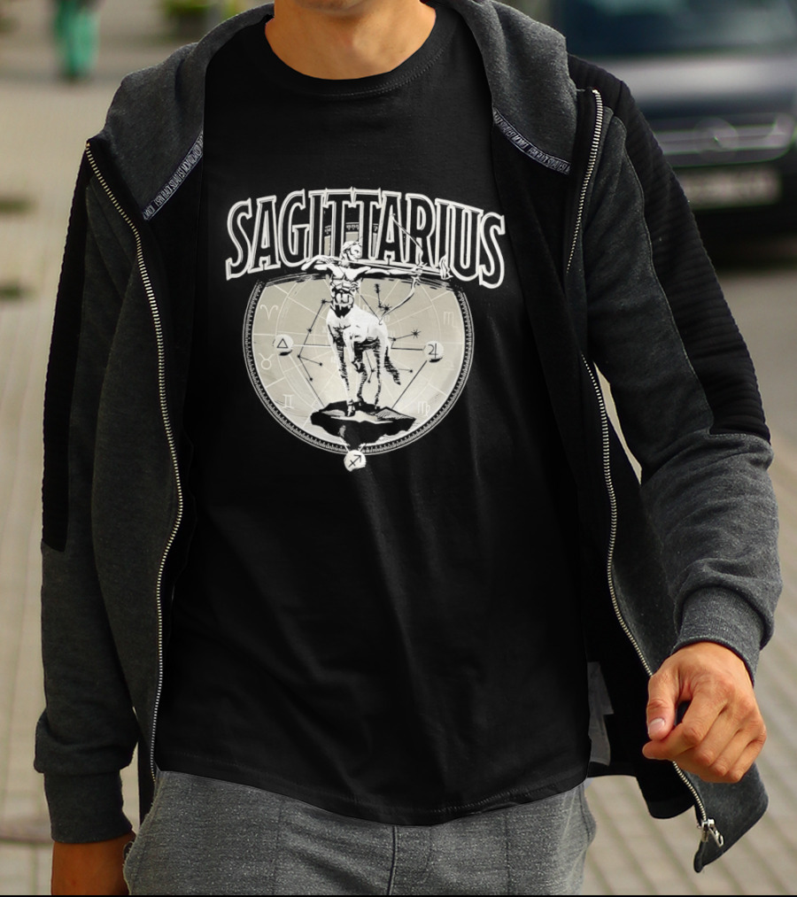 Sagittarius Zodiac Centaur Astrology T-Shirt
