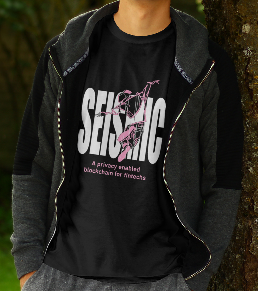 Seismic Privacy Enabled Blockchain For Fintechs T-Shirt