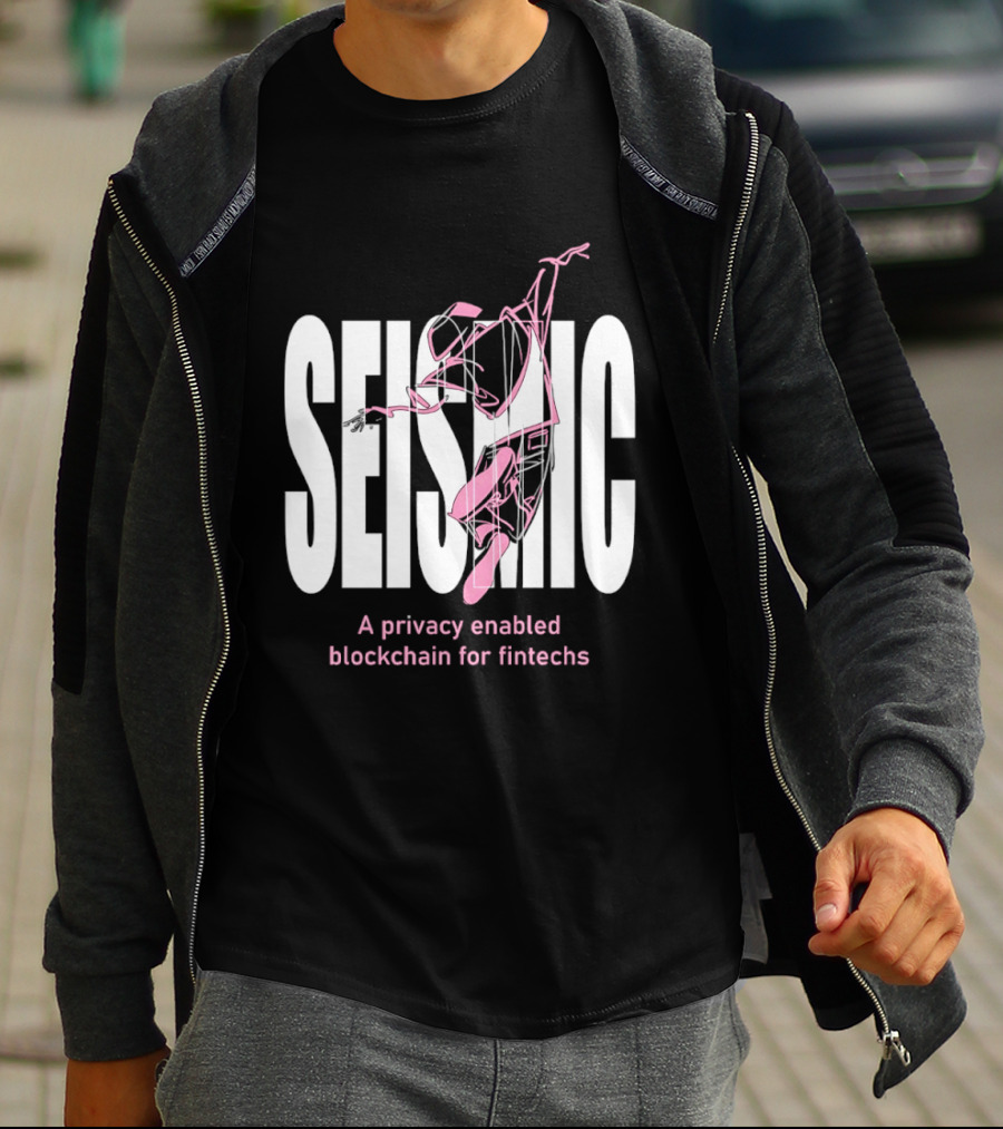 Seismic Privacy Enabled Blockchain For Fintechs T-Shirt