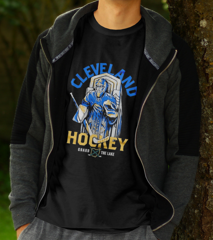 Cleveland Hockey Monsters Guard The Lake T-Shirt