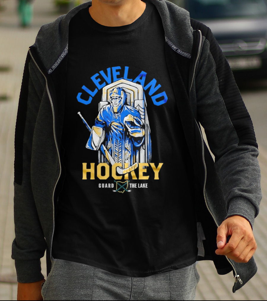 Cleveland Hockey Monsters Guard The Lake T-Shirt