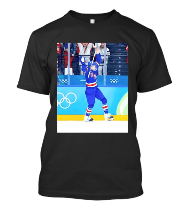 Megan Keller USA Women's Ice Hockey 2026 Olympics Celebration T-Shirt