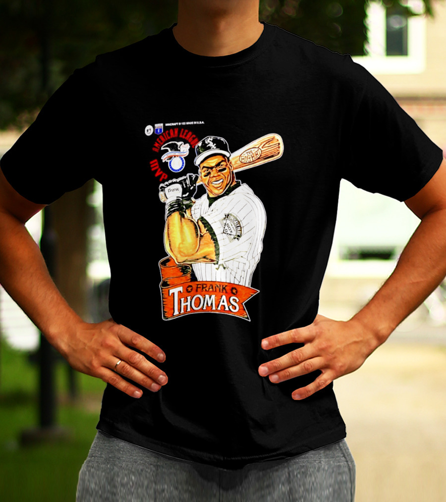 Frank Thomas Chicago White Sox MVP The Big Hurt Baseball Legend T-Shirt