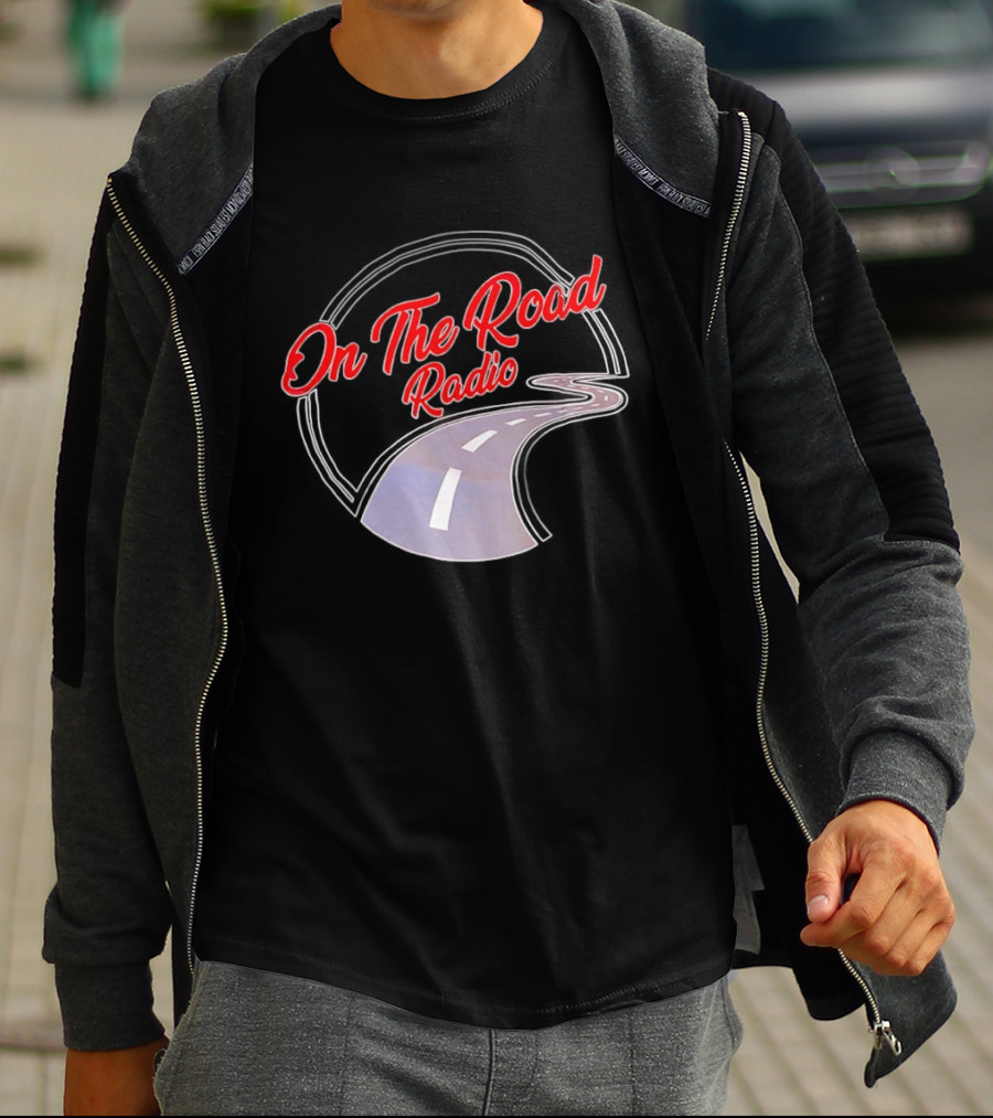 On The Road Radio Winding Highway Adventure T-Shirt