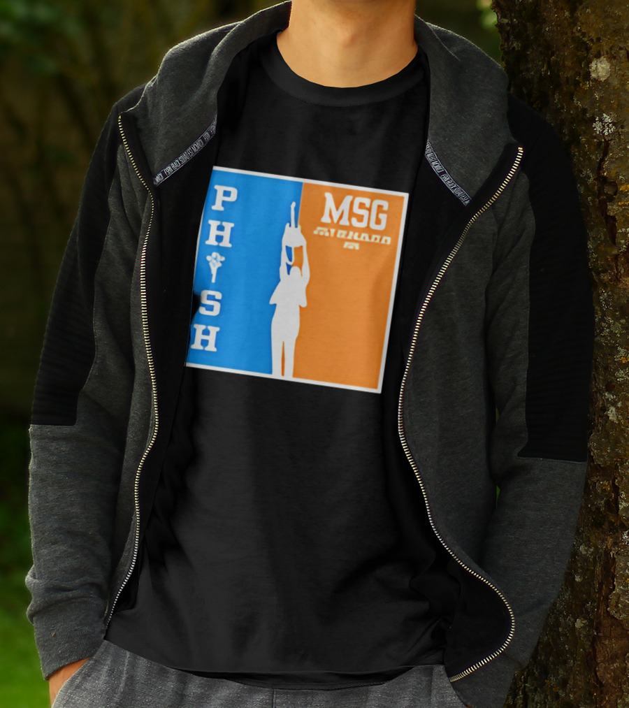 PHISH MSG Silhouette Guitar Concert Event T-Shirt