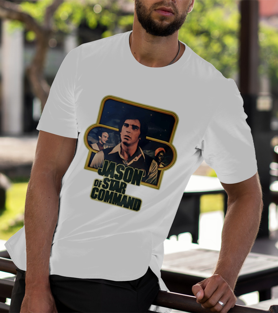 Jason Of Star Command Retro Sci Fi Series Iconic Ensemble T-Shirt