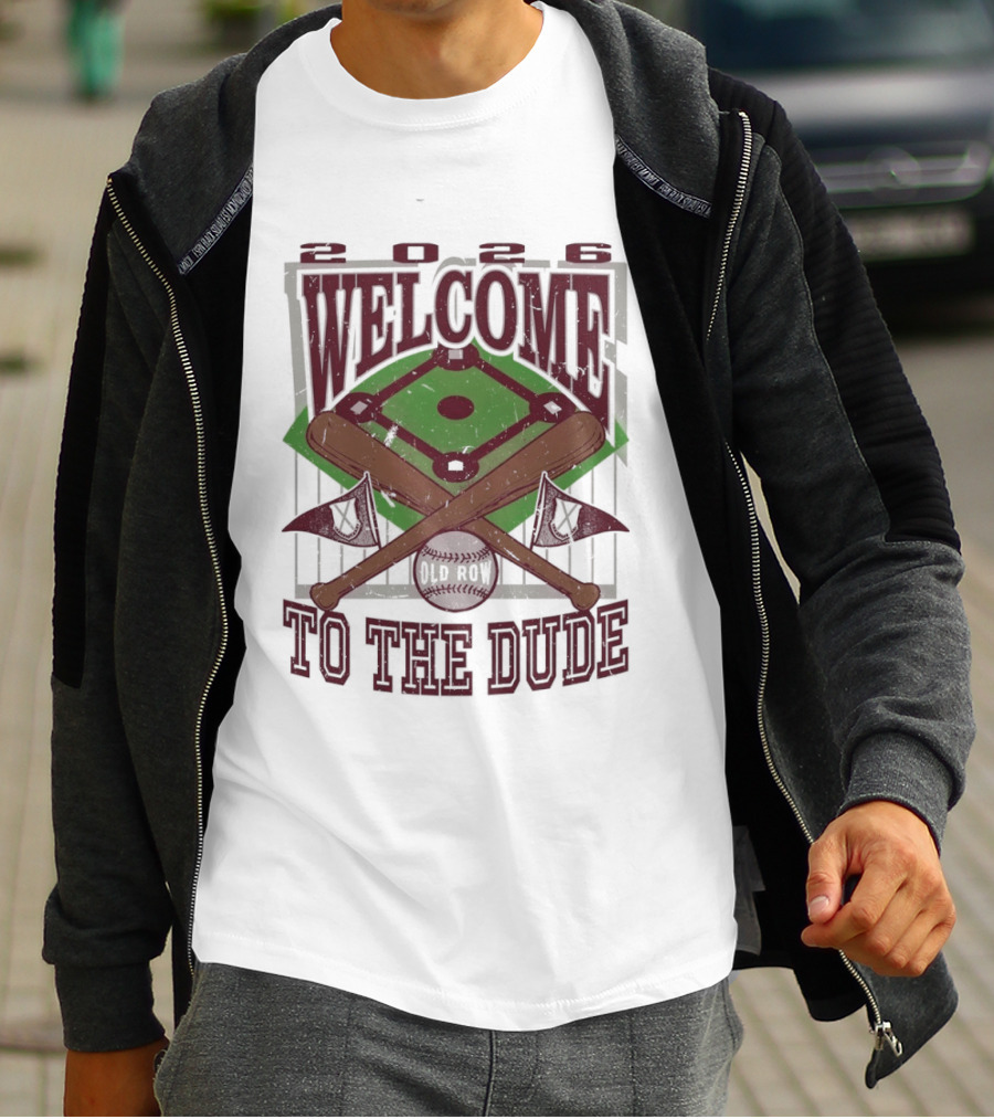 MSU Bulldogs Welcome To The Dude Baseball Stadium 2026 T-Shirt