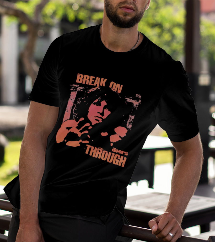 Break On Through The Doors Vintage Music T-Shirt