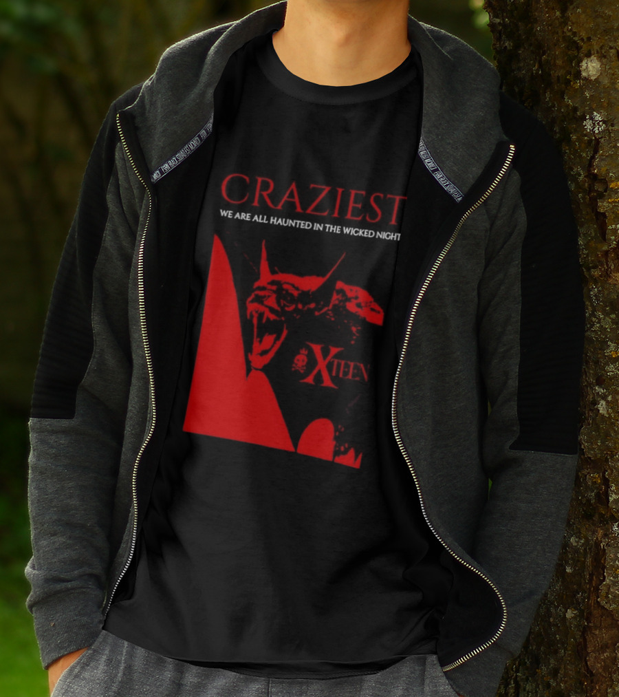 Craziest We Are All Haunted In The Wicked Night Xteen Devil T-Shirt