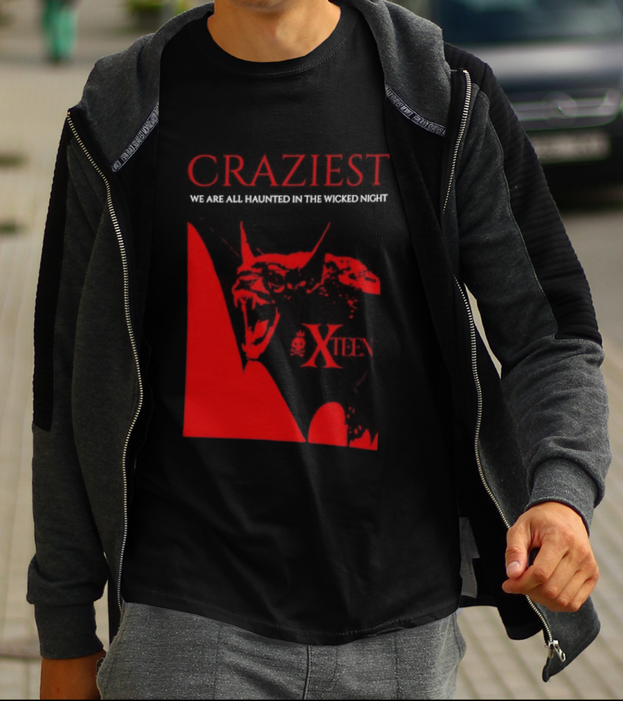 Craziest We Are All Haunted In The Wicked Night Xteen Devil T-Shirt