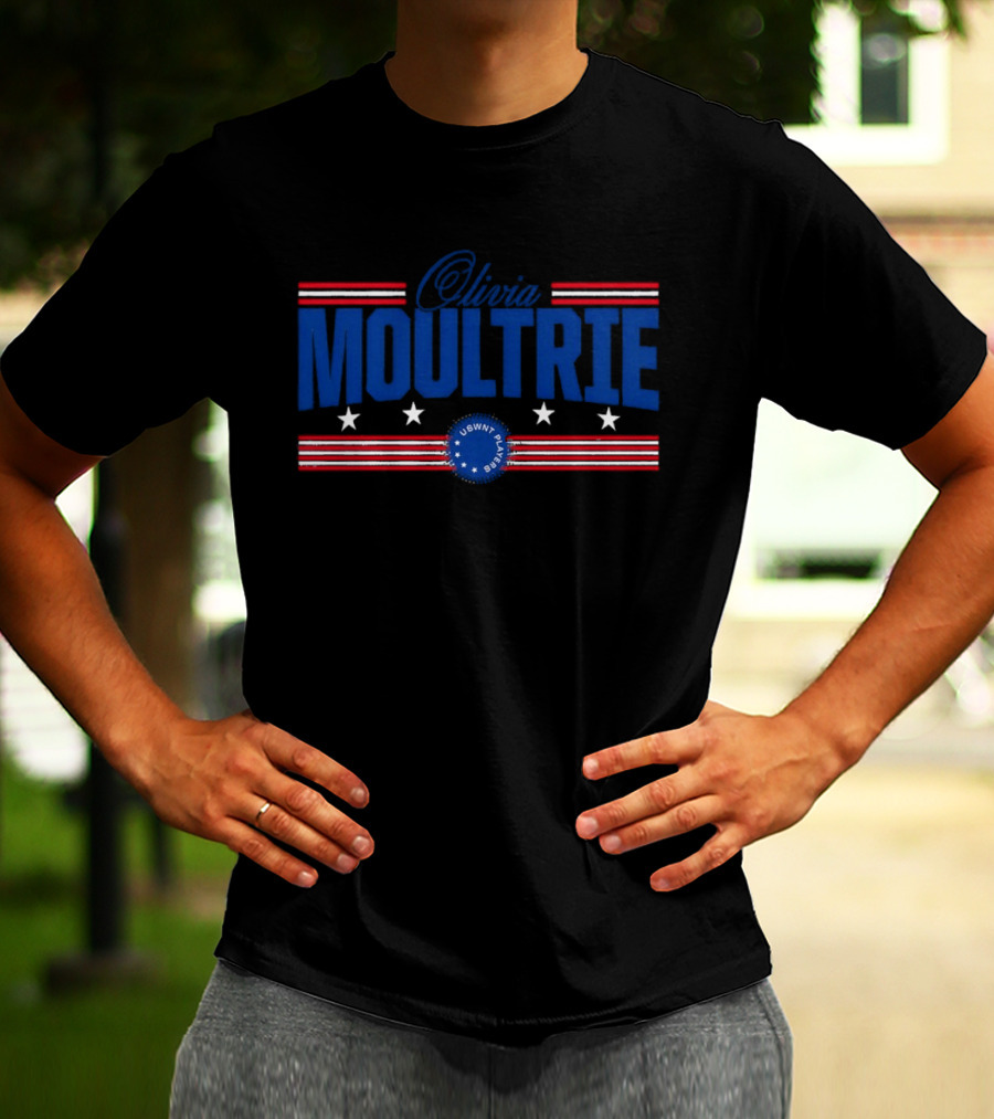 Olivia Moultrie USWNT Stars And Stripes T-Shirt