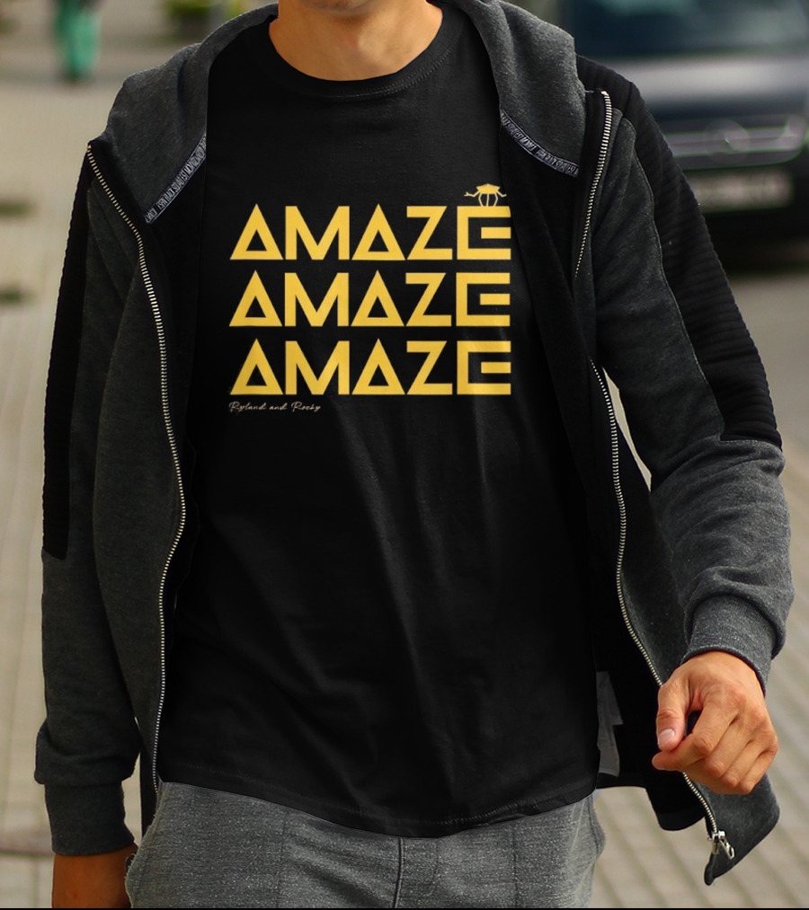 Project Hail Mary Amaze Amaze Amaze Golden T-Shirt