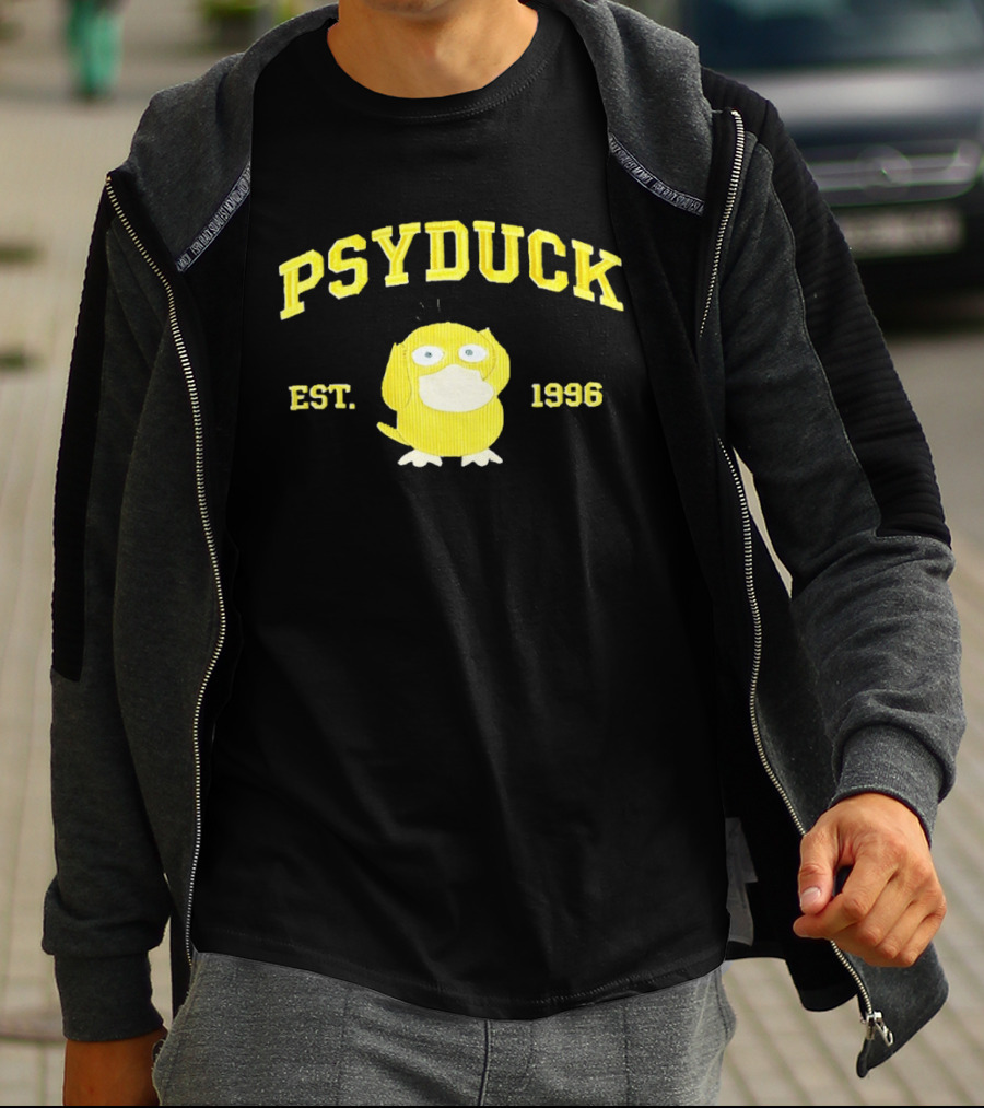 Psyduck Est 1996 Vintage Yellow T-Shirt