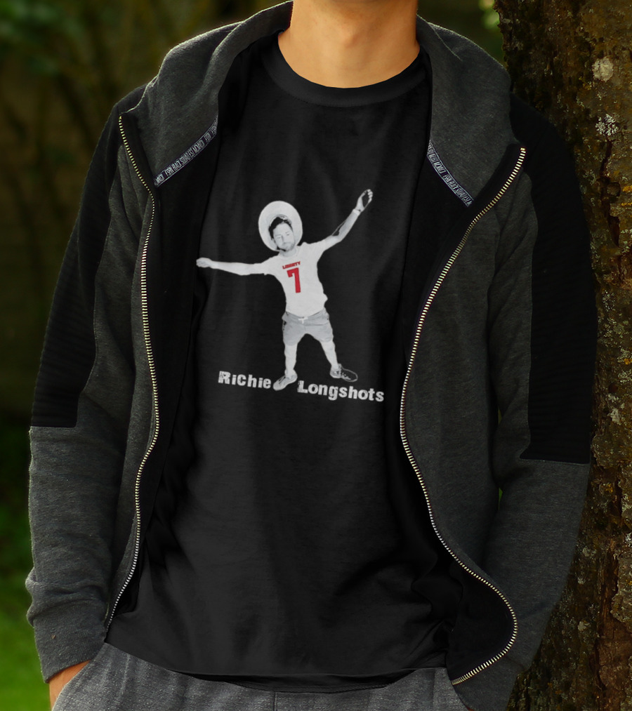 Liberty Flames Richie Longshots Number 7 T-Shirt