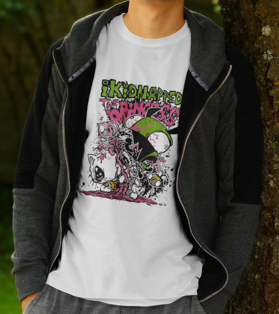 Kidnapped The Princess Invader Zim Alien Adventures T-Shirt